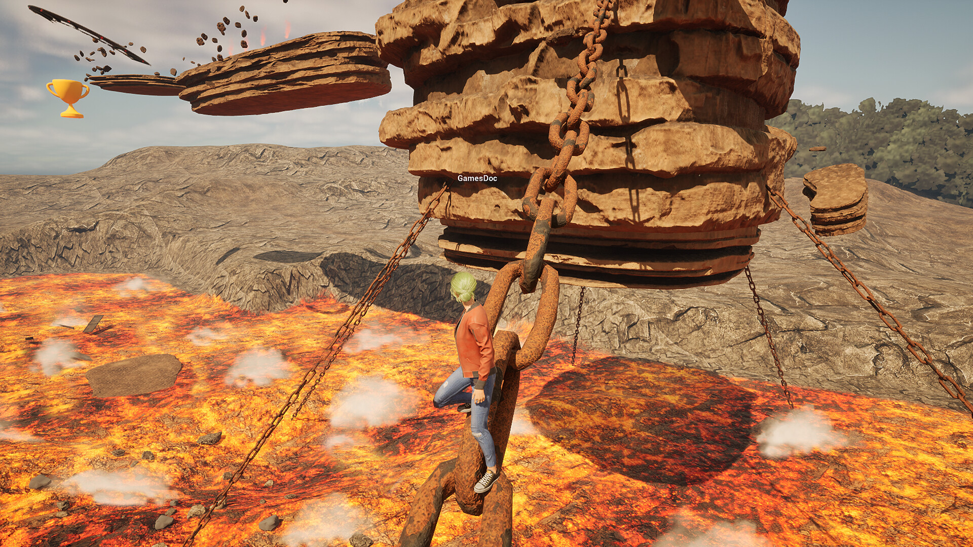 JUMP! The Floor Is... Screenshot 0