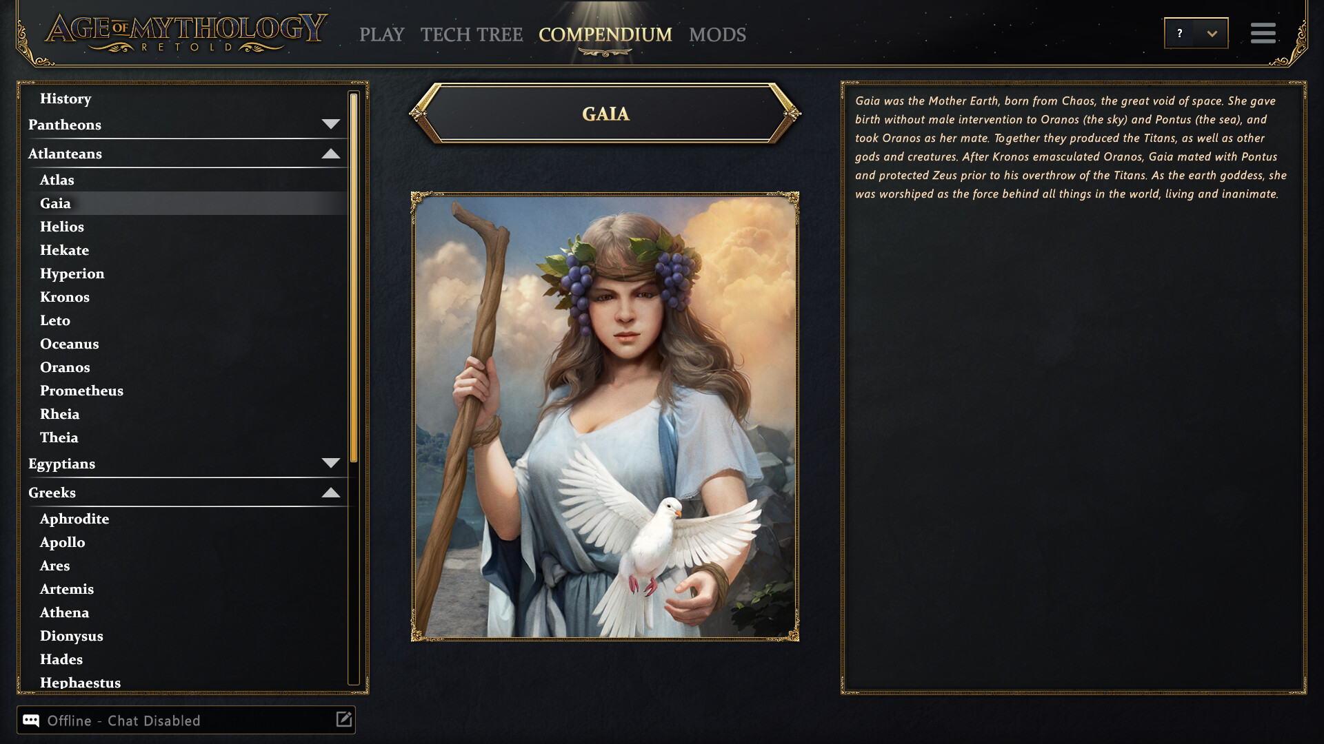 Age of Mythology: Retold - Legacy Deity Portrait Pack Screenshot 0