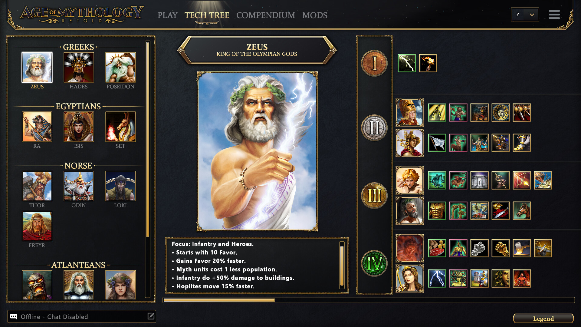 Age of Mythology: Retold - Legacy Deity Portrait Pack Screenshot 1
