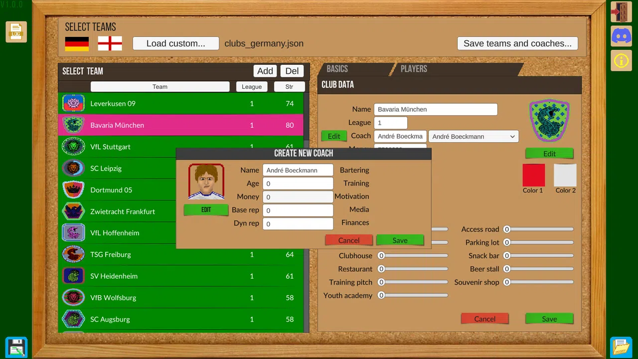 Boeckham's Football Manager Screenshot 18