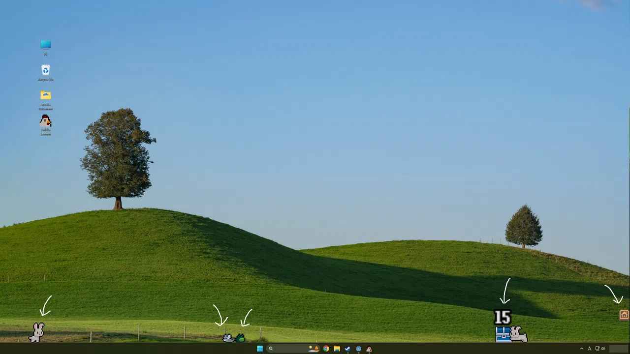 Taskbar Looters Screenshot 0