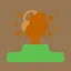 Chocolate fountain icon