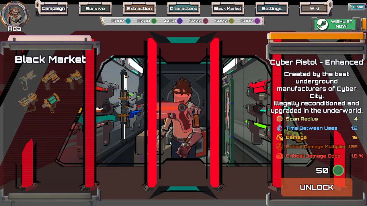 PROJECT SURVIVOR Demo Screenshot 1