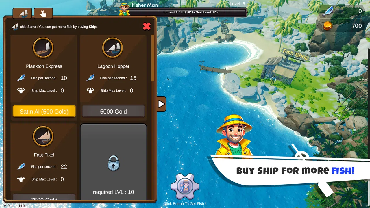Fisher Idle Demo Screenshot 6