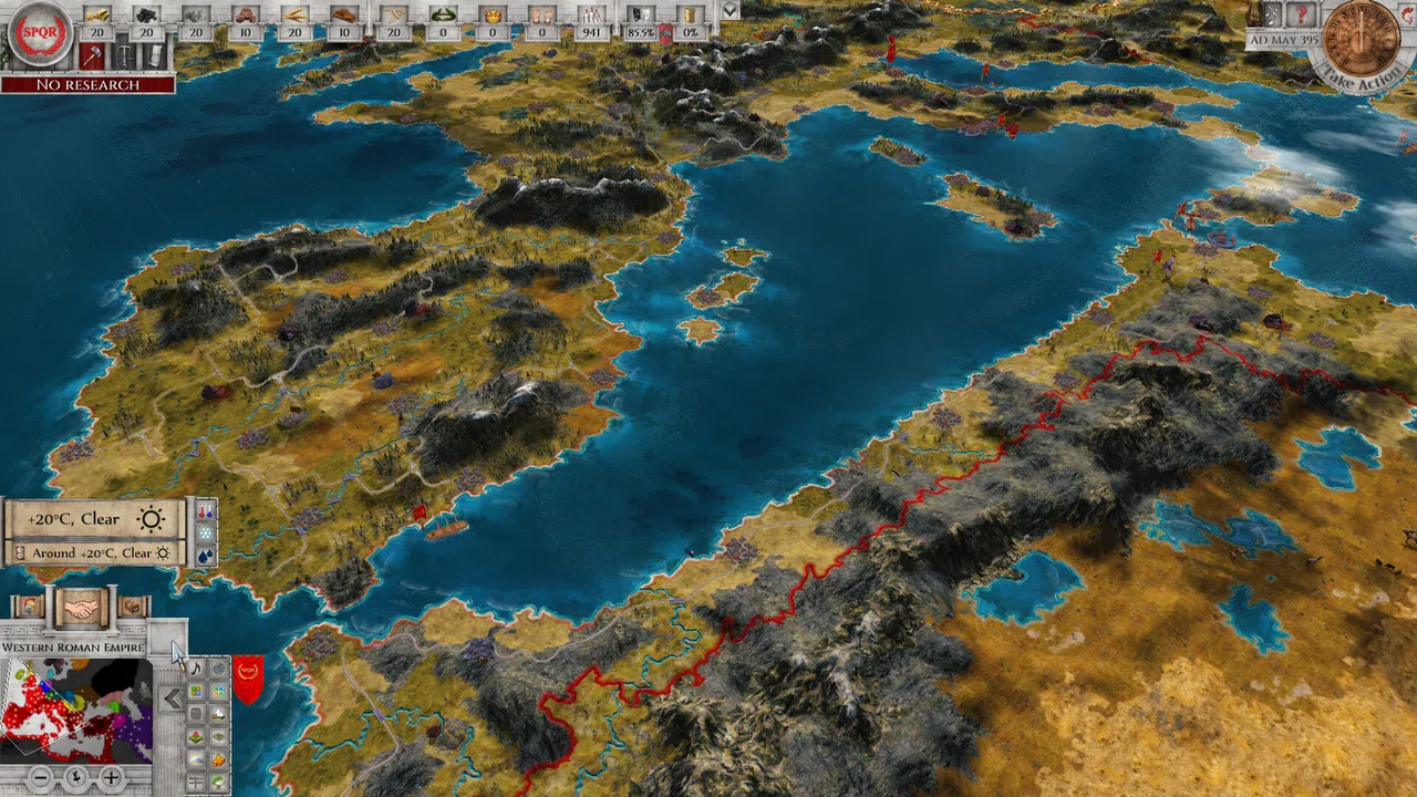 Imperiums: Fall of Rome Screenshot 1