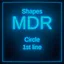 Circle Level 1st line icon