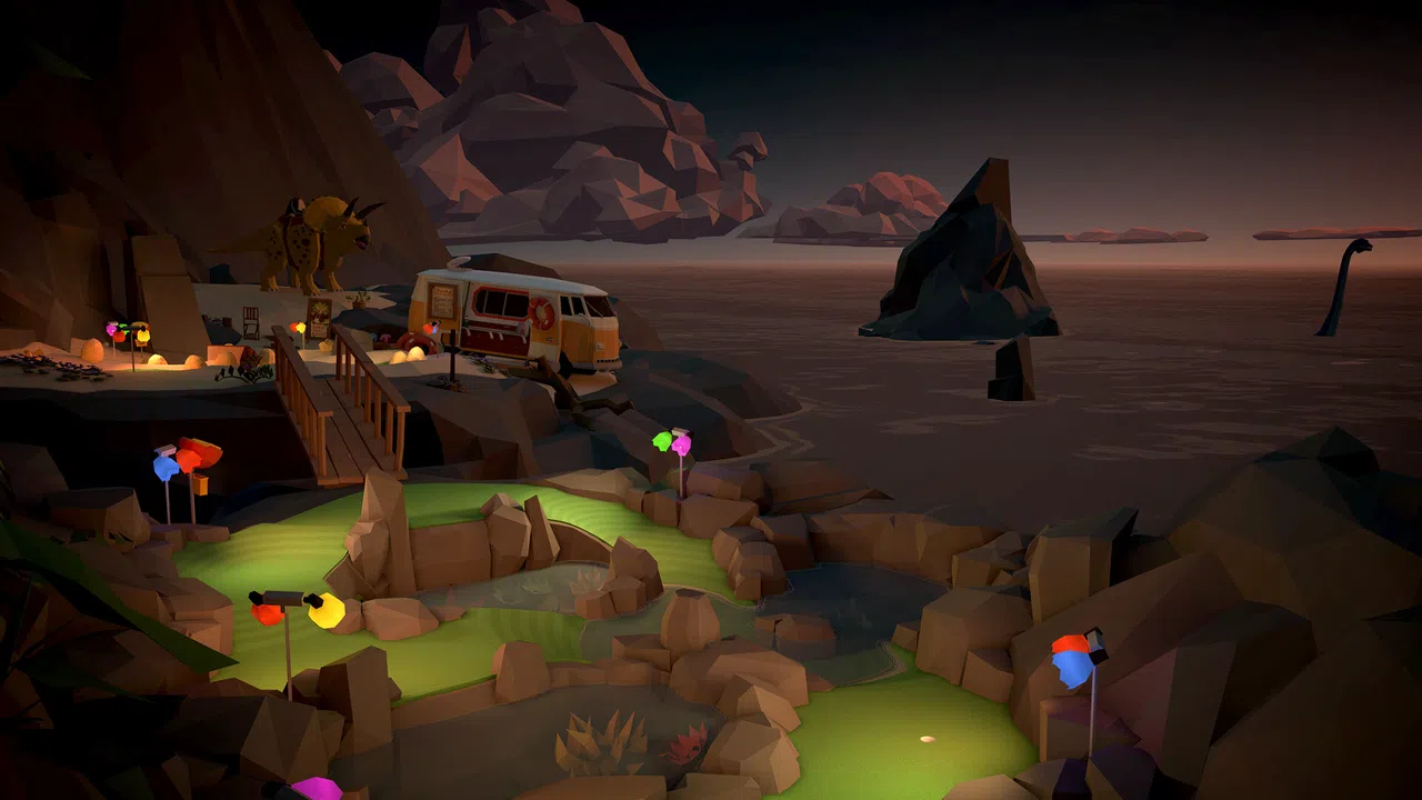 Walkabout Mini Golf: Raptor Cliff's Screenshot 4