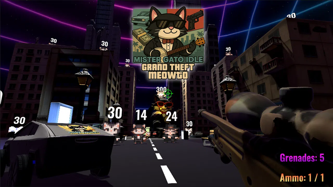 Mister Gato Idle - The Meowsiah Screenshot 2