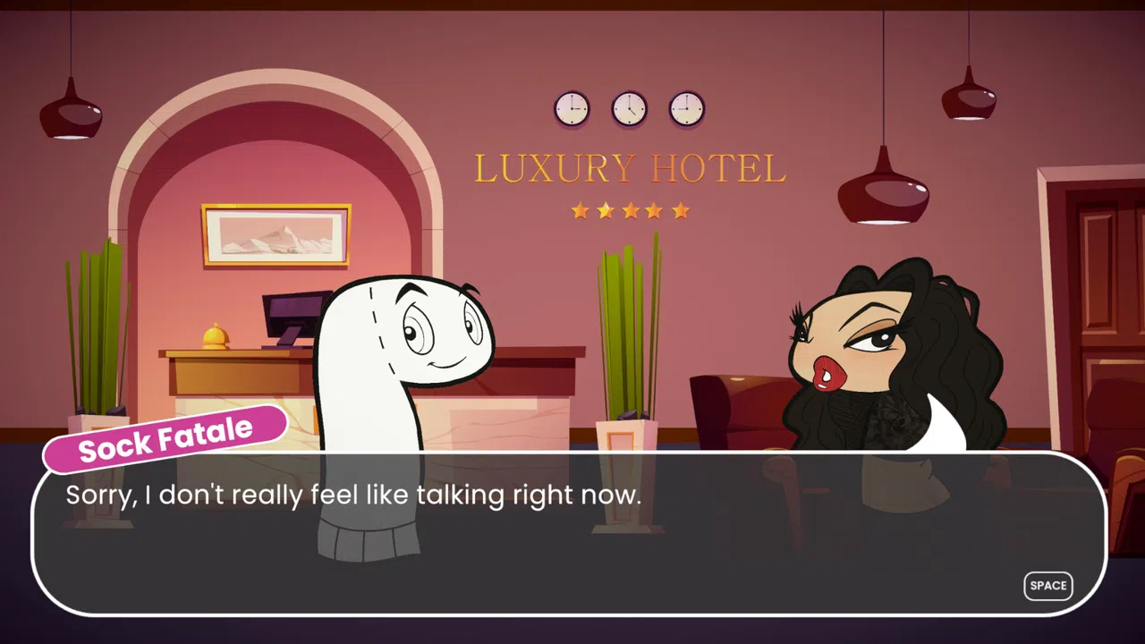 Sock Dating Simulator Demo Screenshot 0