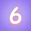 Complete level 6 icon