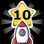 Rocket 10 icon
