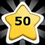 Stars 50 icon