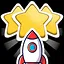 3 Star Rocket icon