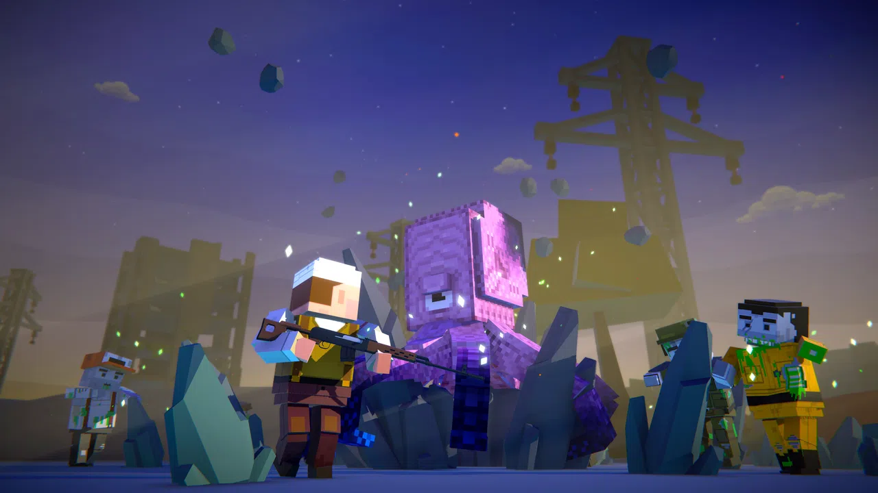 Zombie Blocks: Pixel Shooter Gun Screenshot 9