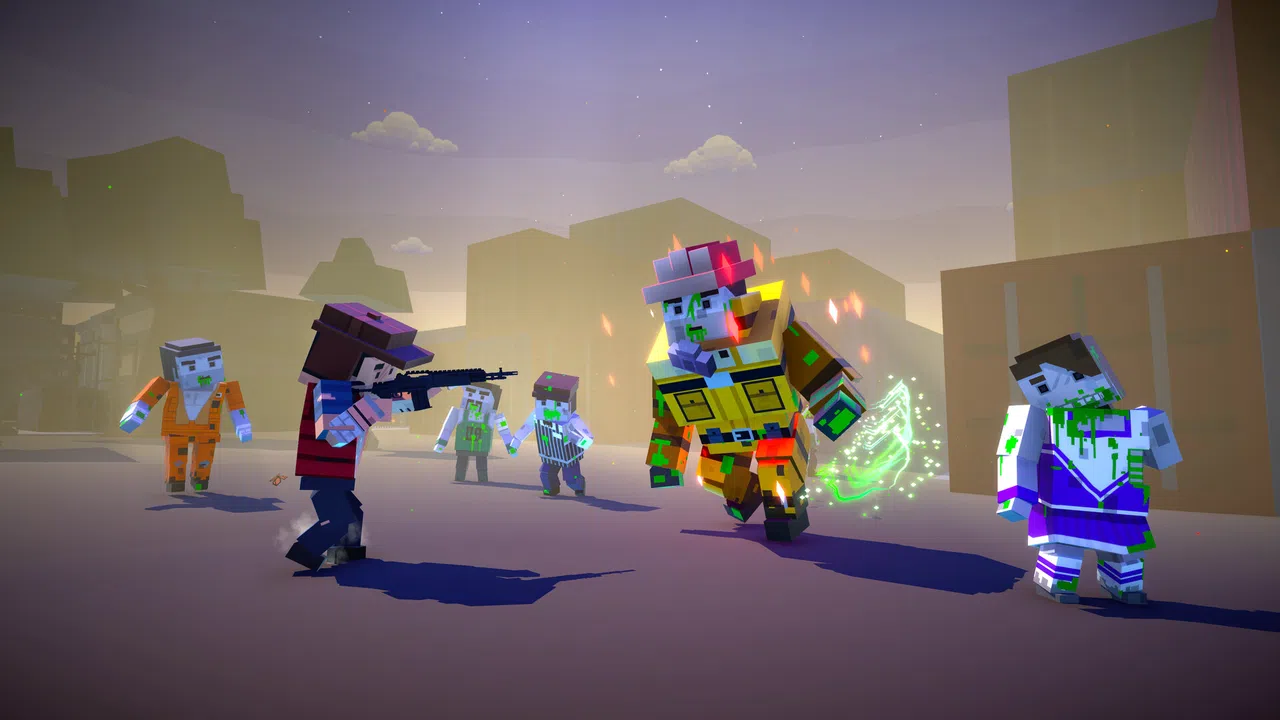 Zombie Blocks: Pixel Shooter Gun Screenshot 7