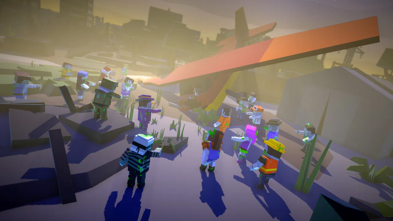 Zombie Blocks: Pixel Shooter Gun Screenshot 8