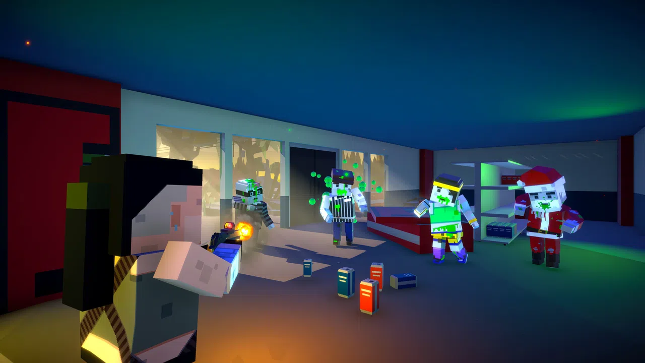 Zombie Blocks: Pixel Shooter Gun Screenshot 0