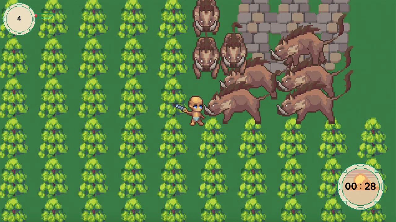 Wild boar survival Screenshot 4
