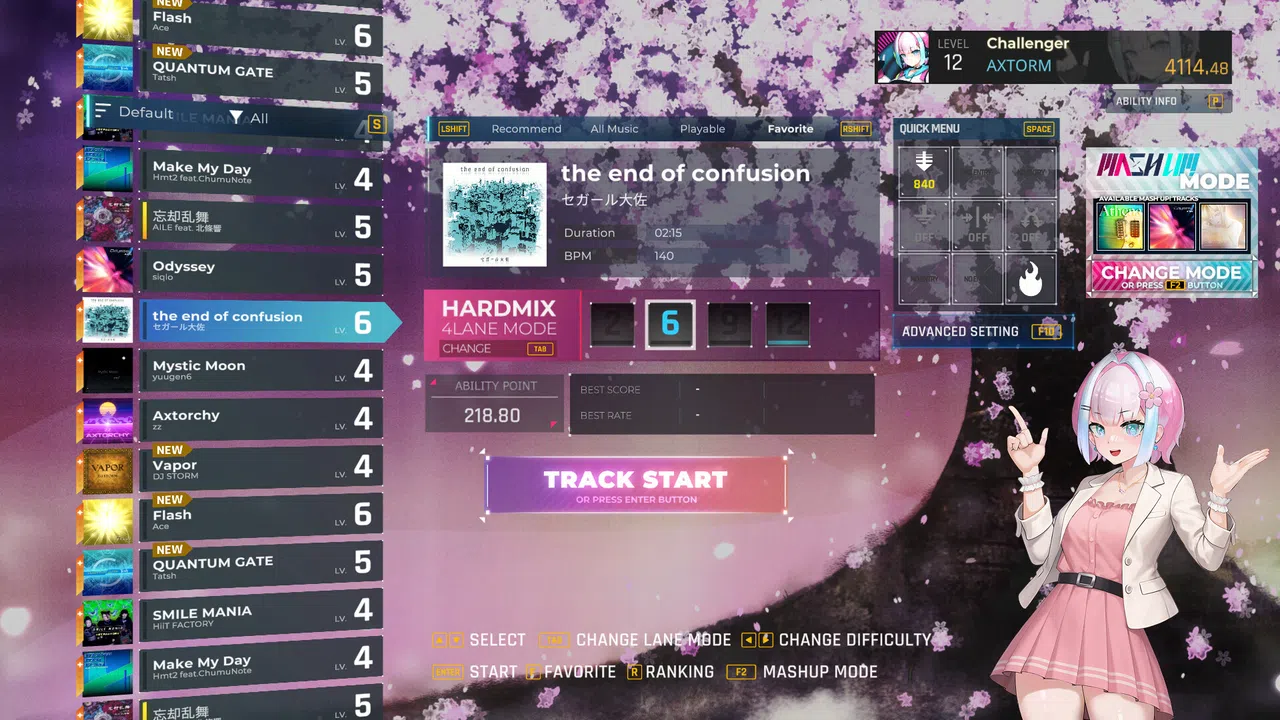 MASH VP! Re:VISION - AXTORM SOUND RELATION -I- beginning Screenshot 0
