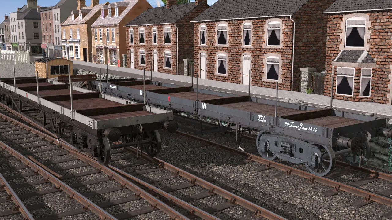Trainz 2022 DLC - BR Grouping Flat Wagon Pack 1 Screenshot 0