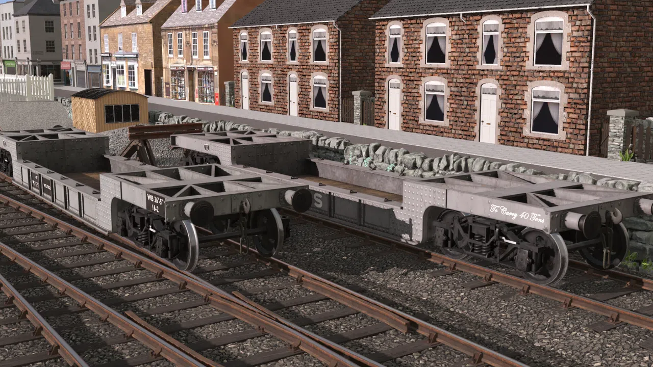 Trainz 2022 DLC - BR Grouping Flat Wagon Pack 1 Screenshot 4