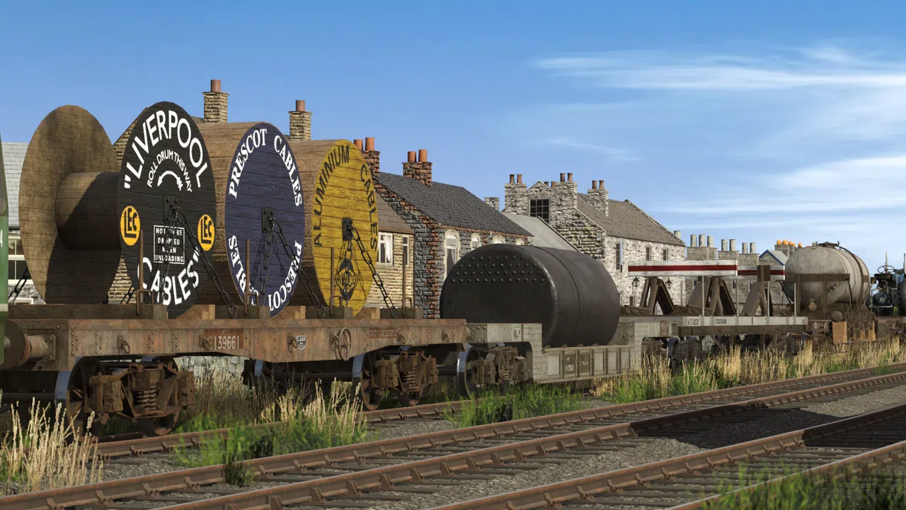 Trainz 2022 DLC - BR Grouping Flat Wagon Pack 1 Screenshot 6