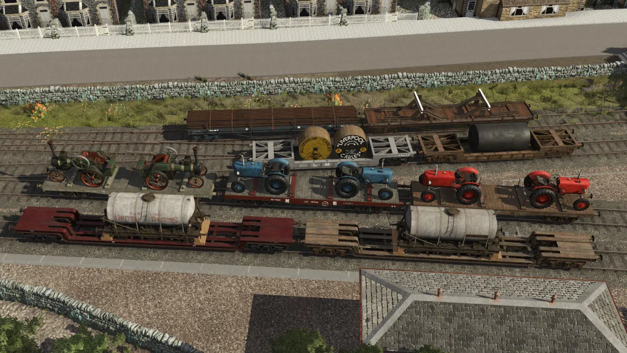Trainz 2022 DLC - BR Grouping Flat Wagon Pack 1 Screenshot 7