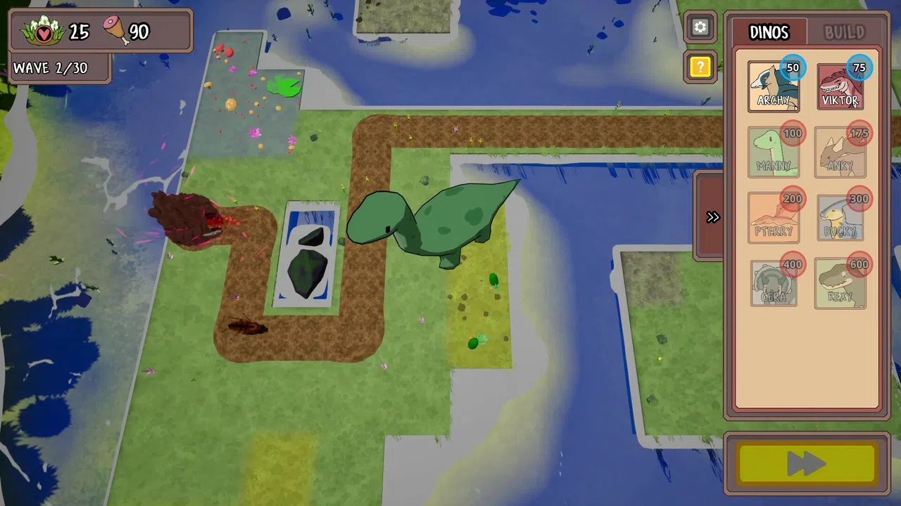 Dinos TD Screenshot 0
