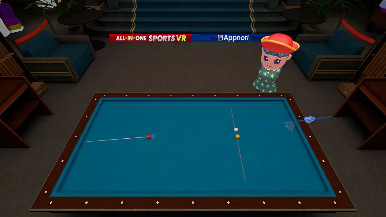 All In One Sports - Three Cushion Billiards DLC Screenshot 2
