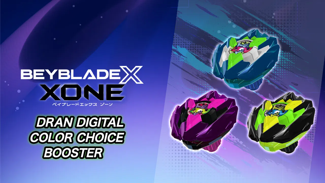 "BEYBLADE X XONE" DRAN DIGITAL COLOR CHOICE BOOSTER Screenshot 0