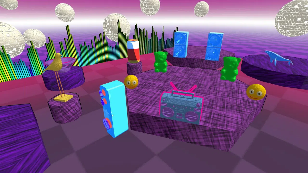 Rhythm Town: Music Visualizer Screenshot 1