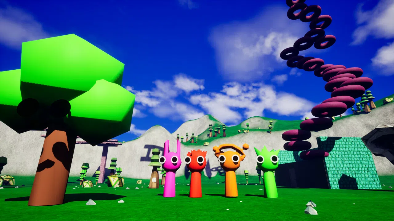 Sprunki Rise of Horror Demo Screenshot 0