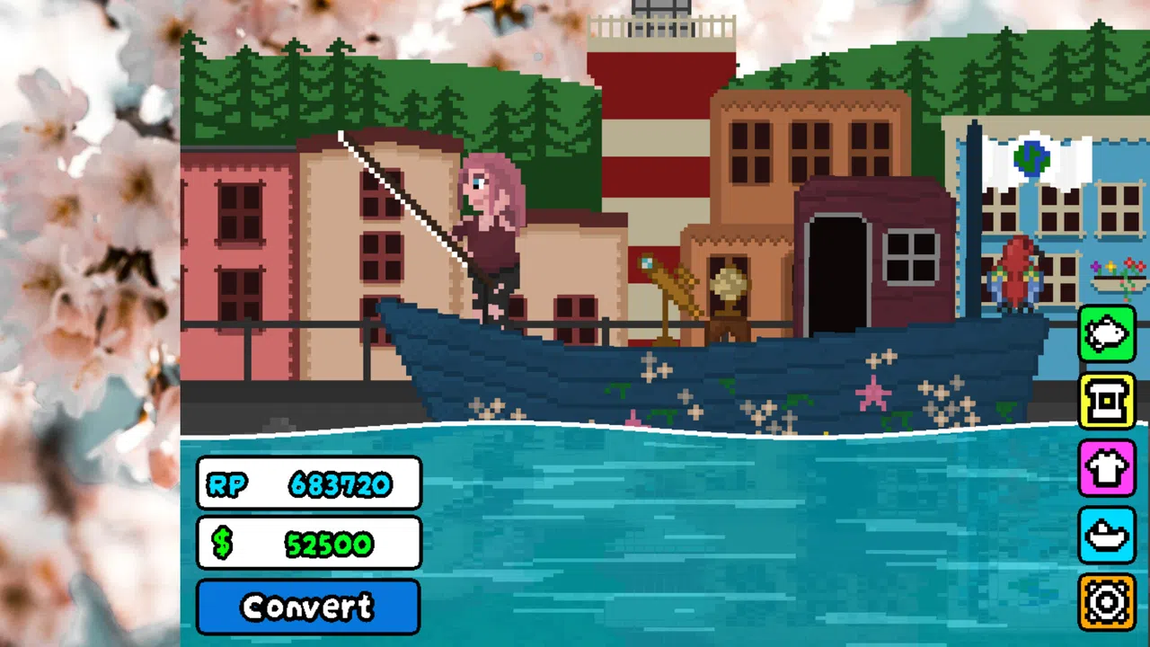 Misty's Idle Fishing Screenshot 1