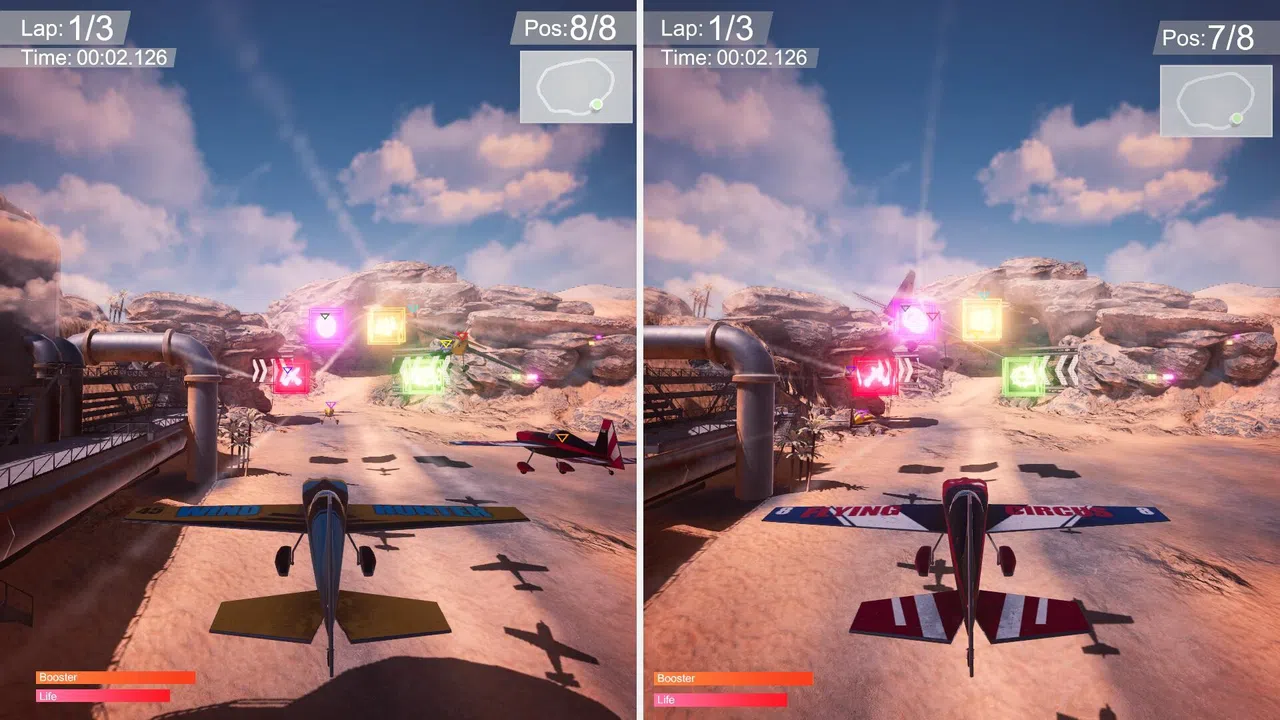 Air Dash: Sky Racing Simulator Screenshot 4