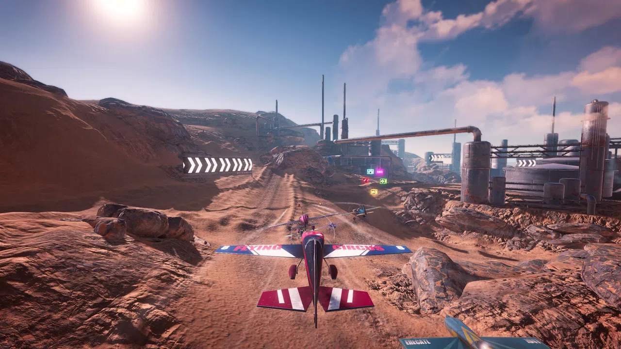 Air Dash: Sky Racing Simulator Screenshot 2