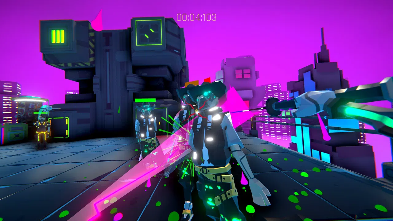 CYBERSLAYER: No Time to Regret Screenshot 1