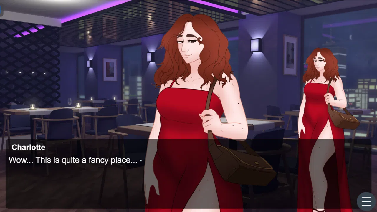Charlotte: A Soft Femdom Game Screenshot 1