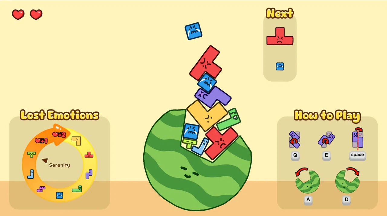 Watermelon (with a Broken Head) Game Screenshot 1