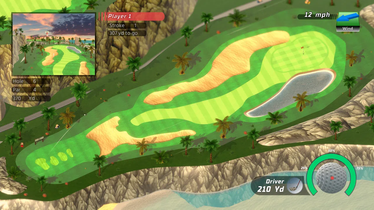 Golf Up Tropical Screenshot 2
