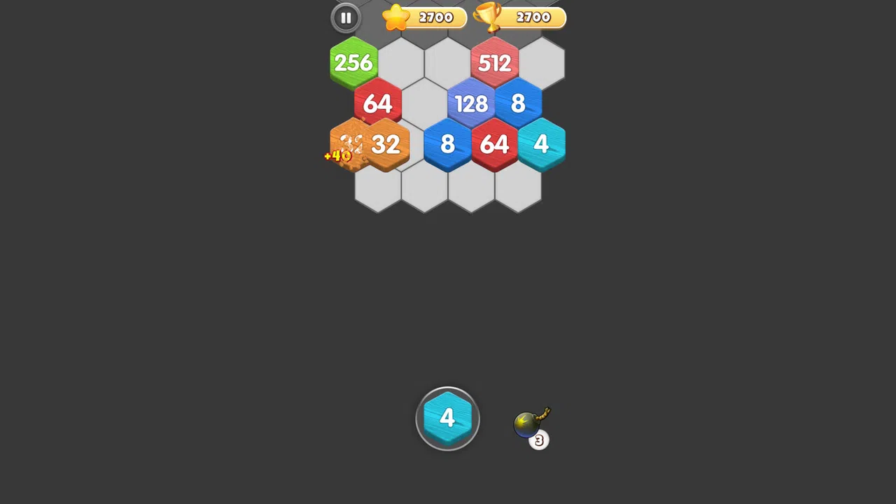 Hexa Fusion 2048 Screenshot 3