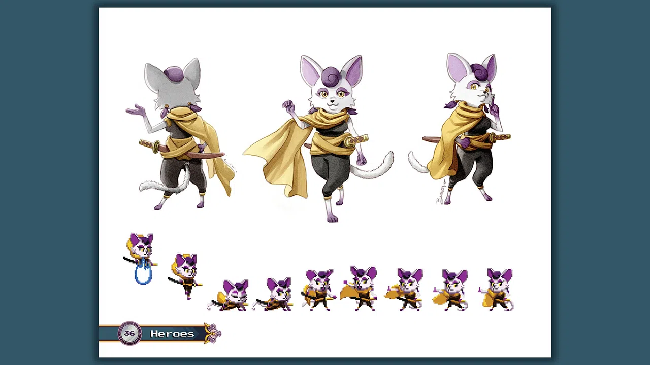 Kemono Heroes - Artbook Screenshot 4