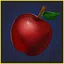 An apple a day keeps the pain away icon