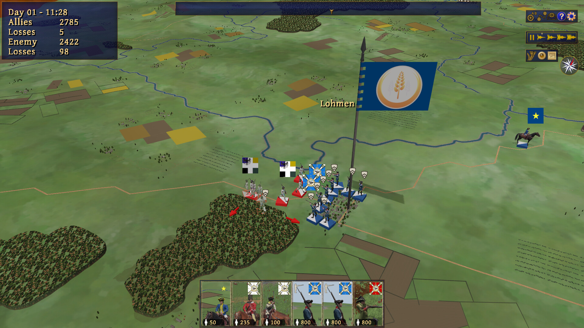 Kriegsspiel ~ 7 Years' War Screenshot 0