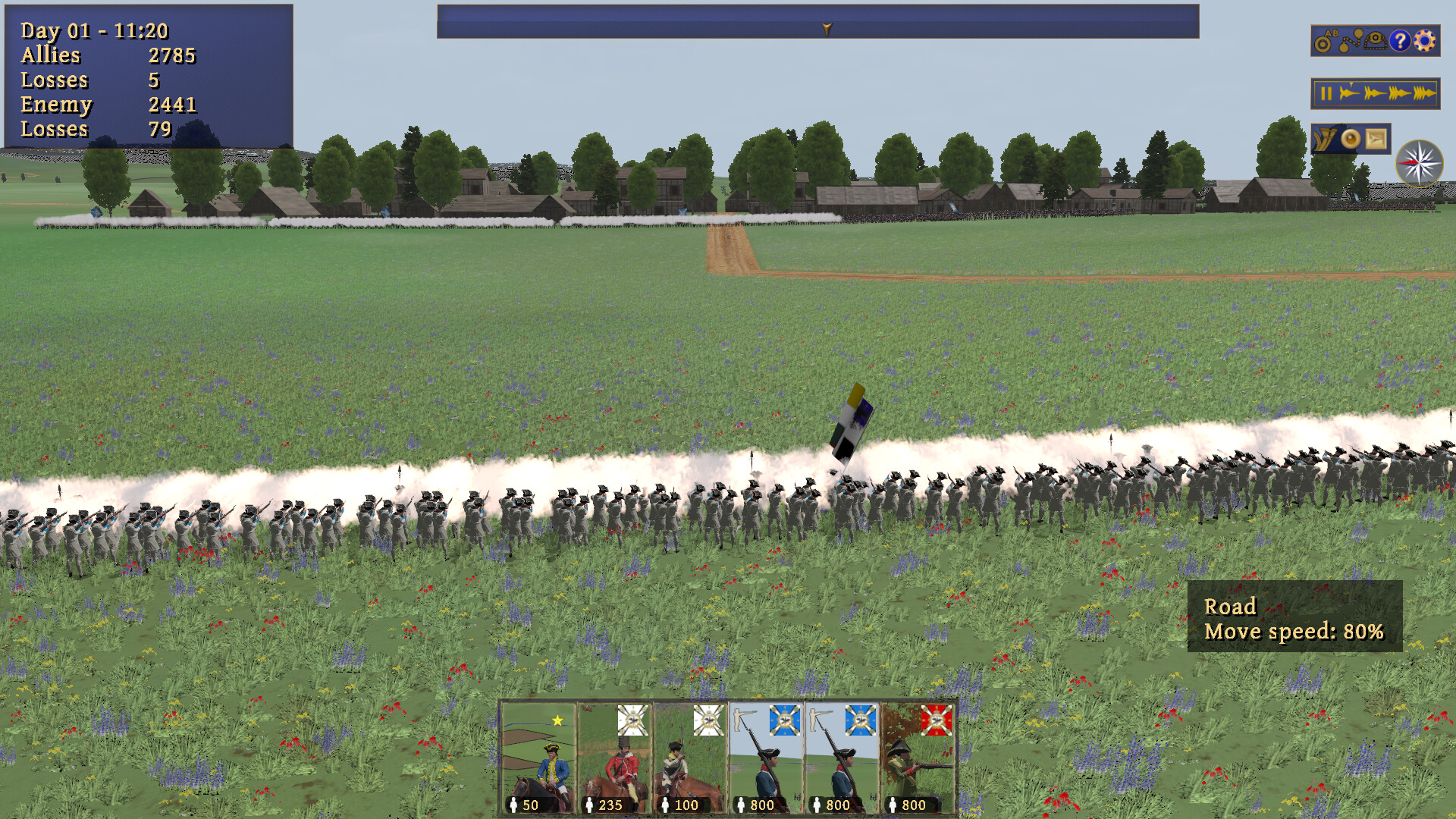 Kriegsspiel ~ 7 Years' War Screenshot 1