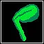 One leaf clover icon