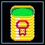 Toxic waste icon