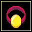 Golden medal icon
