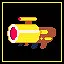 Golden rifle icon