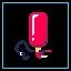 Reversed fire extinguisher icon