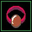 Brown medal icon